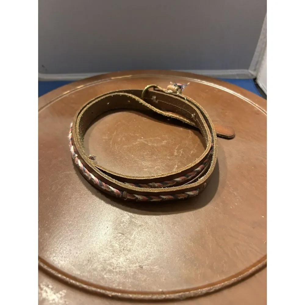 AEO American Eagle‎ Outfitters Tan Leather BELT SIZE S - 38